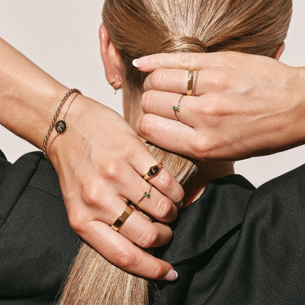 Kylie jenner 2025 stackable rings