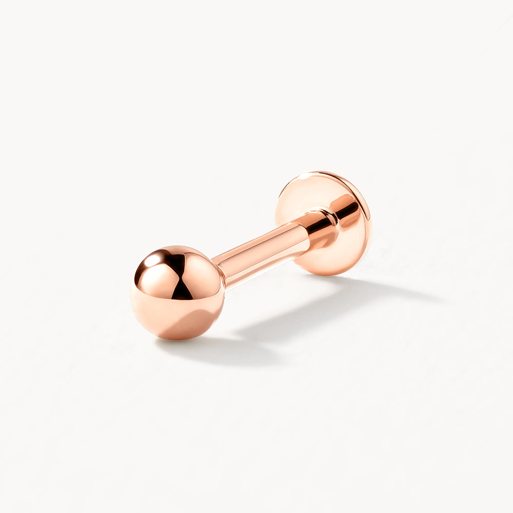 10k gold store tongue ring