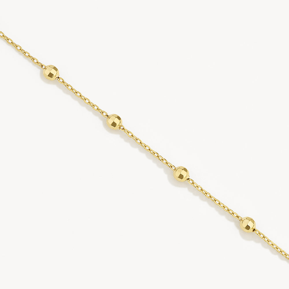 Medley Necklace Bauble Chain Necklace in Gold