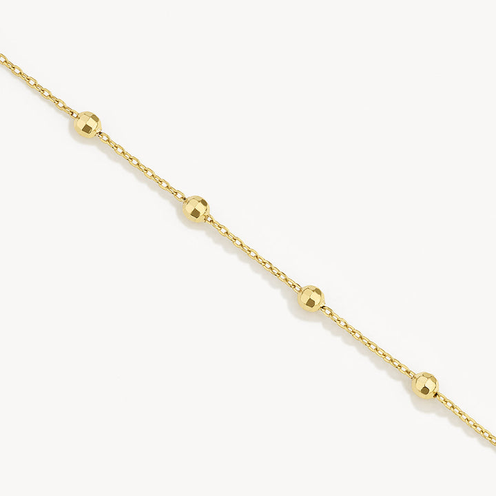 Medley Necklace Bauble Chain Necklace in Gold