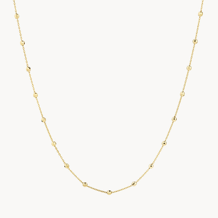 Medley Necklace Bauble Chain Necklace in Gold