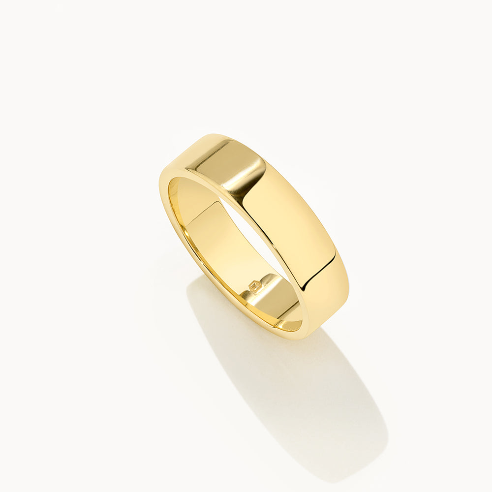 Medley Ring Boyfriend Stacker Ring in Gold