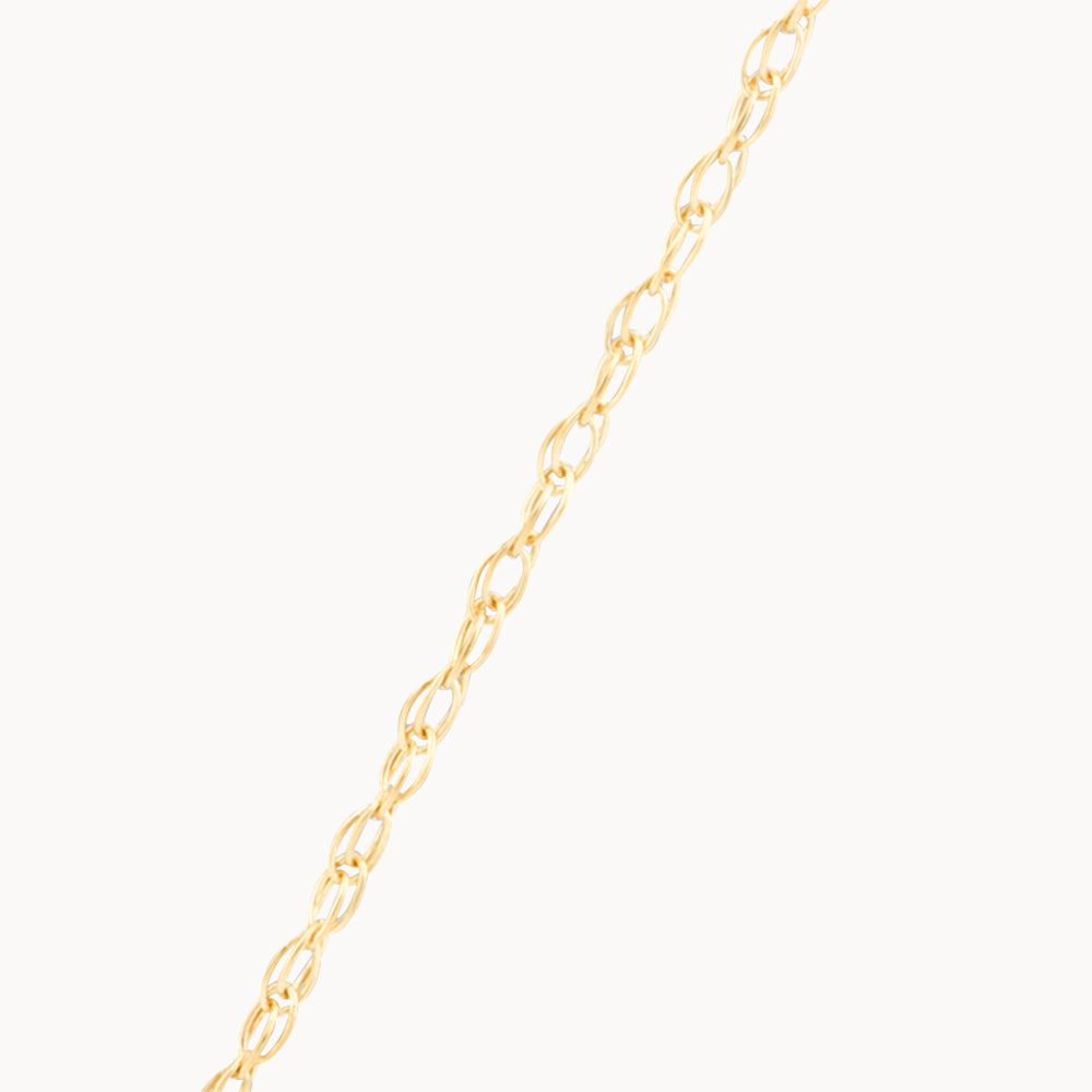 Medley Necklace Diamond Letter N Necklace in 10k Gold