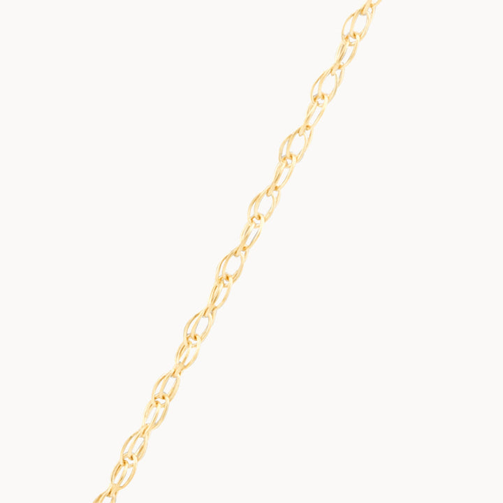Medley Necklace Diamond Letter N Necklace in 10k Gold