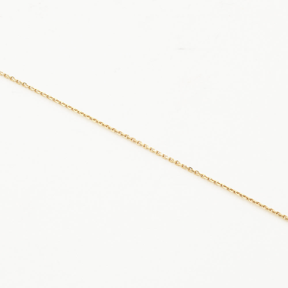 Medley Pendant Engravable Disc Necklace in 10k Gold