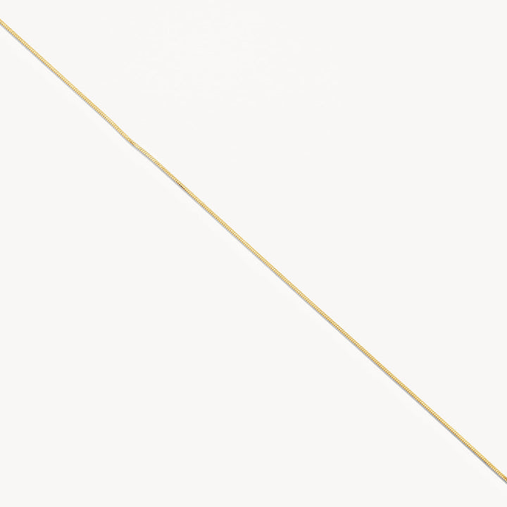 Medley Necklace Fine Snake Chain in 10k Gold
