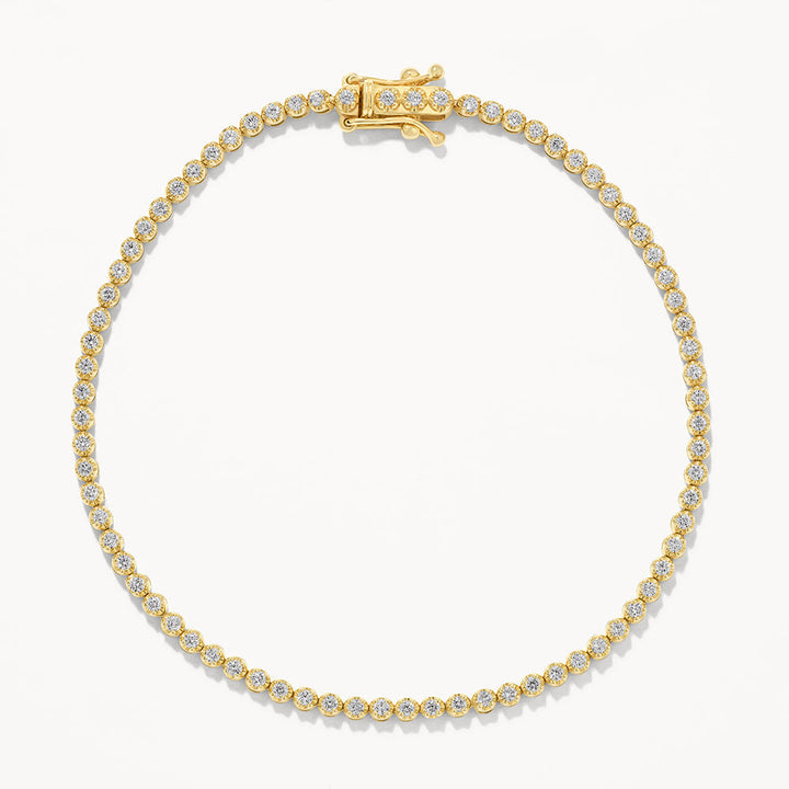 Medley Bracelets/Bangle Laboratory Grown Diamond Tennis Bracelet in 10k Gold