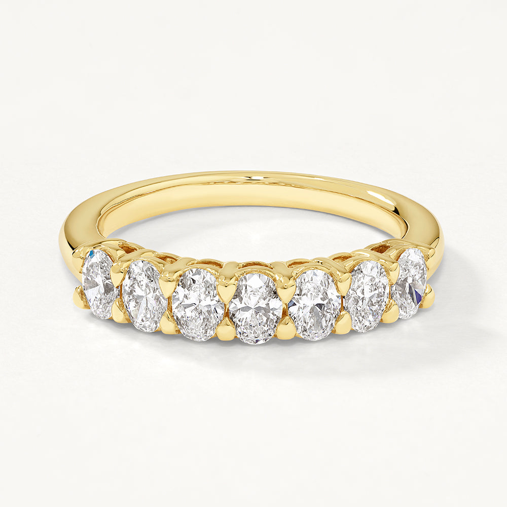 Medley Ring Laboratory Grown Diamond 1.00ct Oval Ring in 10k Gold