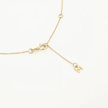 Medley Necklace Diamond Lariat Y Necklace in 10k Gold