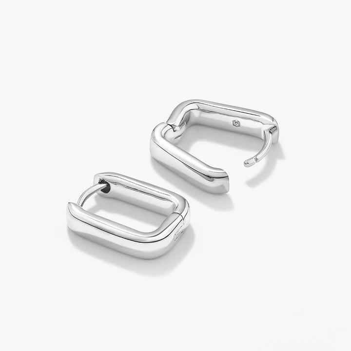 Medley Earrings Mini Paperclip Earrings in Silver