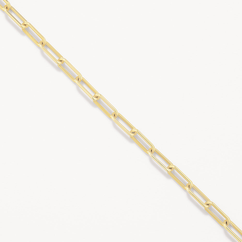Medley Necklace Paperclip Chain Necklace in Gold