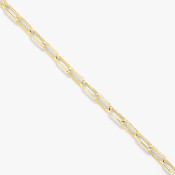 Medley Necklace Paperclip Chain Necklace in Gold