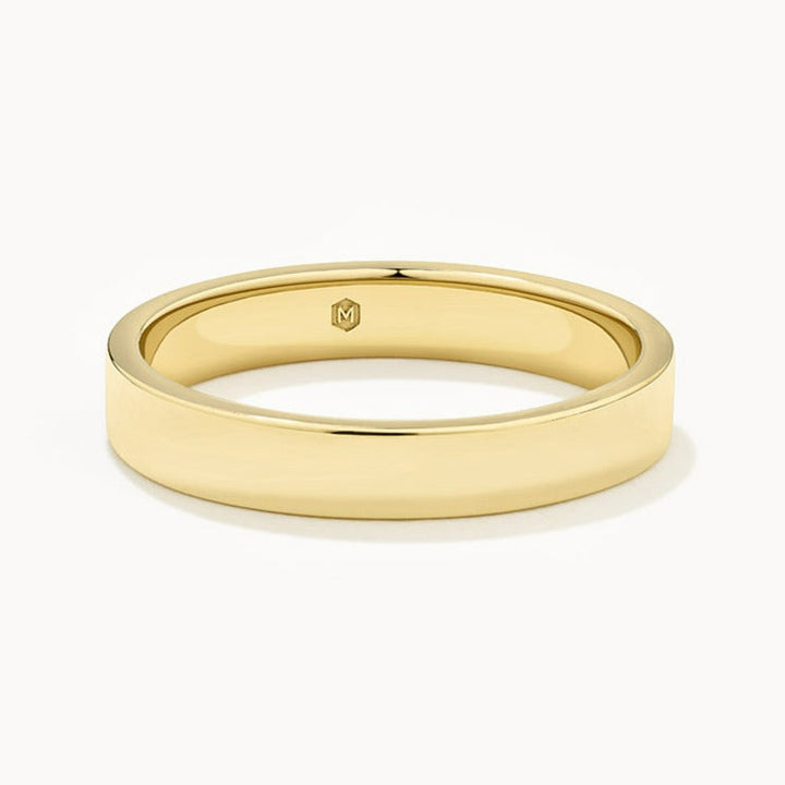 Medley Ring Slim Boyfriend Stacker Ring in Gold