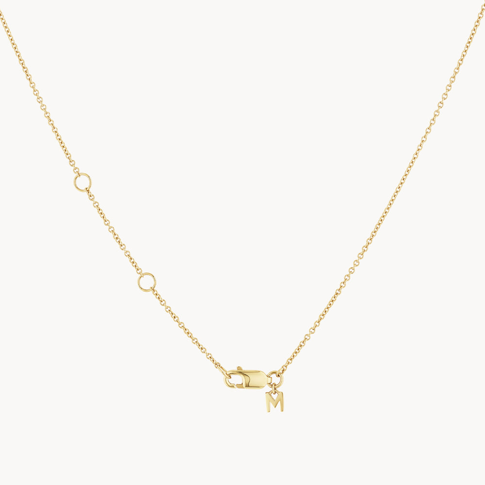 Spotted Mushroom Pendant Necklace in 10k Gold