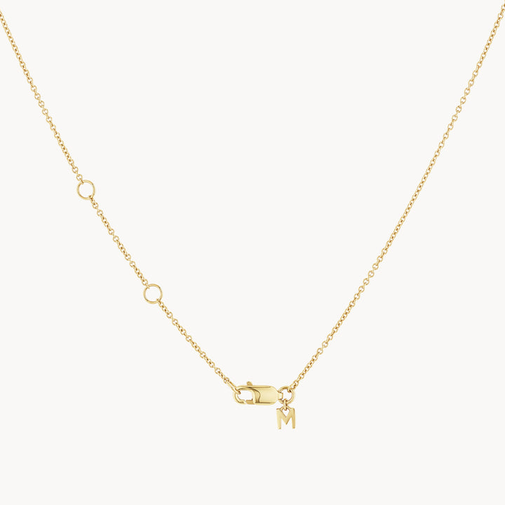 Spotted Mushroom Pendant Necklace in 10k Gold