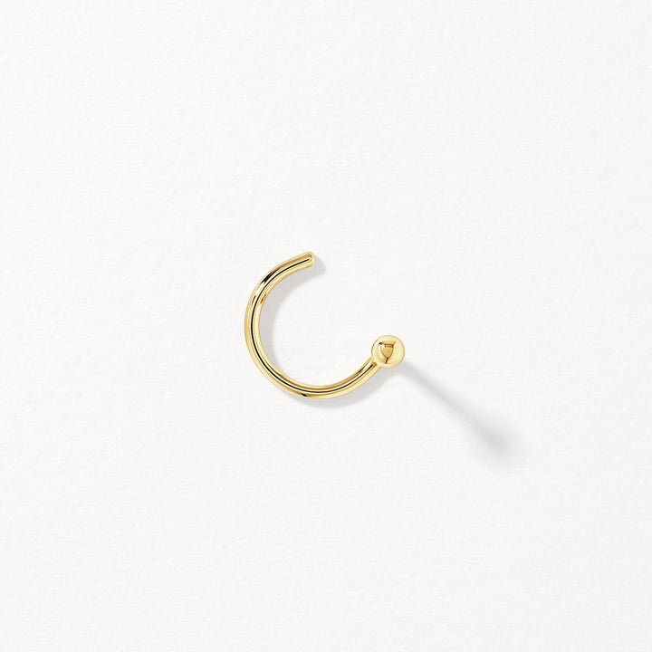 Micro Ball Nose Stud in 10k Gold