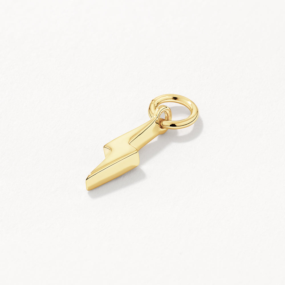 Lighting Earring Charm in Gold