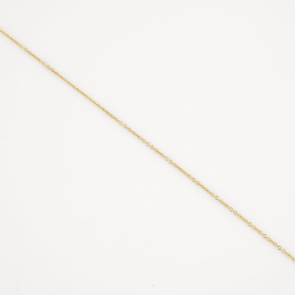 Sculpted Dome Pendant Necklace in Gold