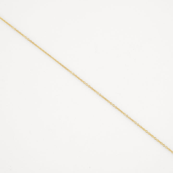 Sculpted Dome Pendant Necklace in Gold