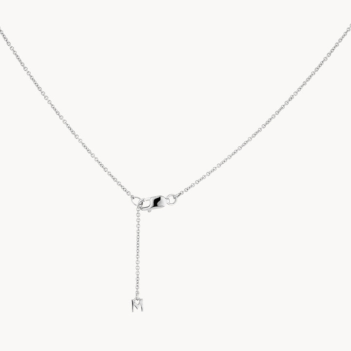 Sculpted Dome Pendant Necklace in Silver