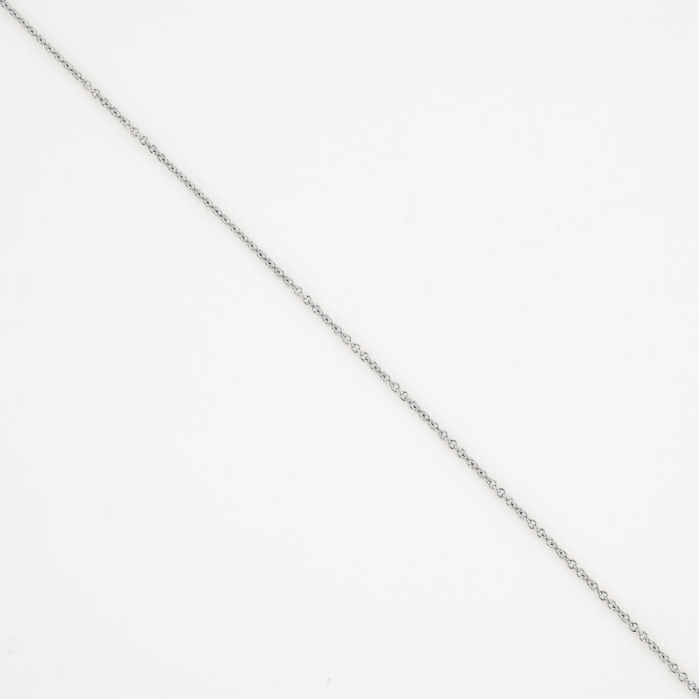 Sculpted Dome Pendant Necklace in Silver