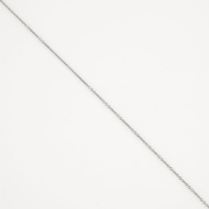 Sculpted Dome Pendant Necklace in Silver
