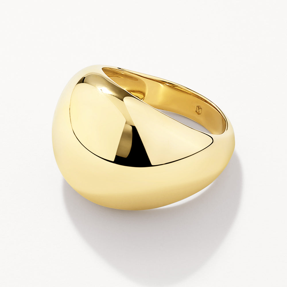 Medley Ring Ball Dome Ring in Gold