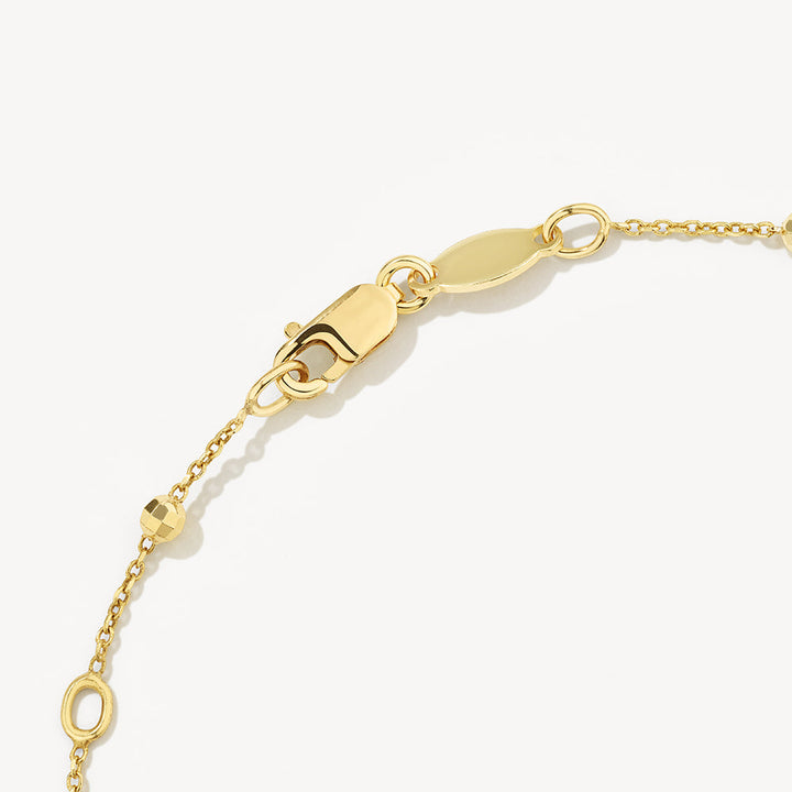 Medley Bangle/Bracelet Bauble Chain Bracelet in Gold
