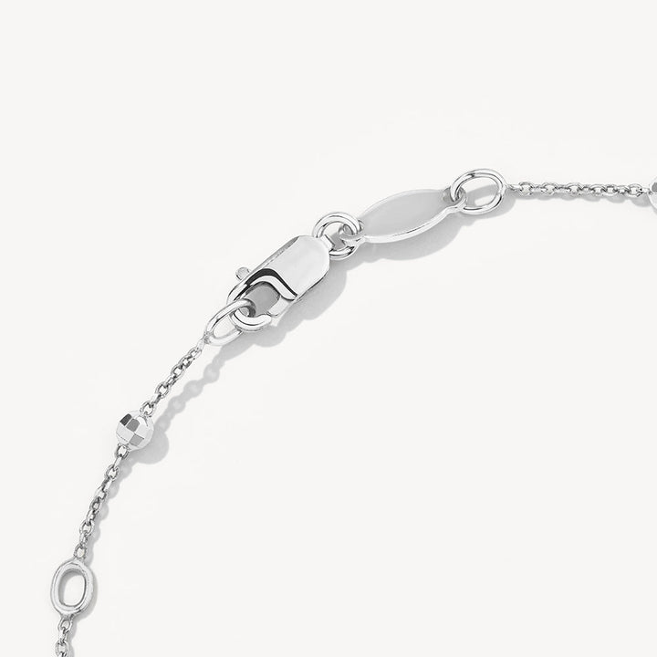 Medley Bangle/Bracelet Bauble Bracelet in Silver