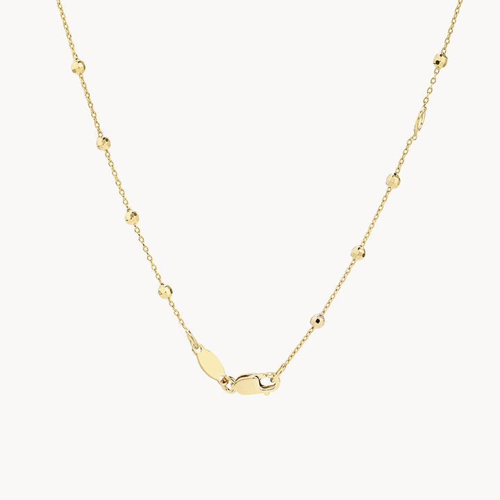Medley Necklace Bauble Chain Necklace in Gold