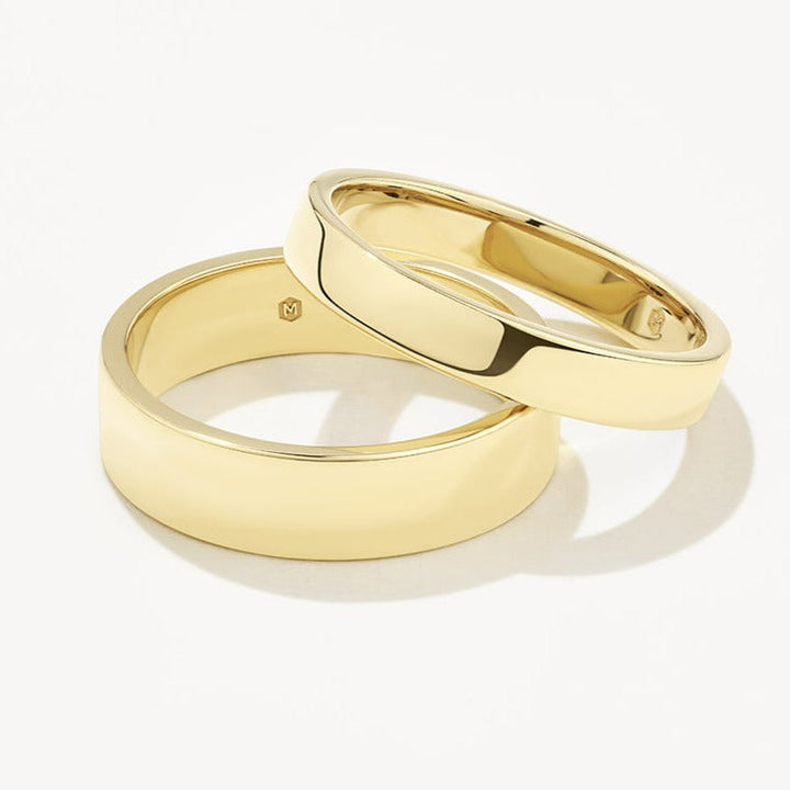 Medley Sets Boyfriend Stacker Ring Set in Gold
