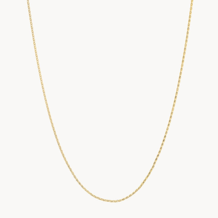 Medley Necklace Cable Knit Chain in Gold