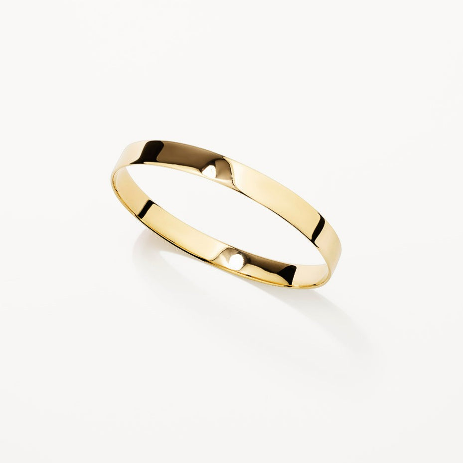 Curve Bangle in Gold