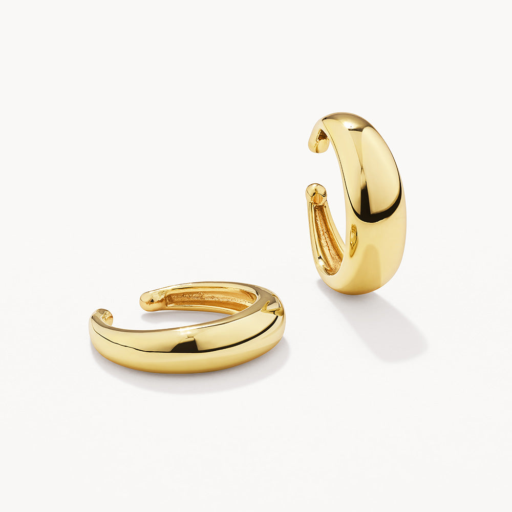 Medley Sets Curve Ear Cuff Set in Gold