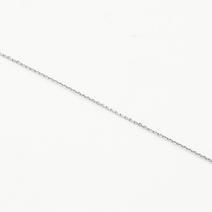Medley Necklace Diamond Letter F Necklace in Silver