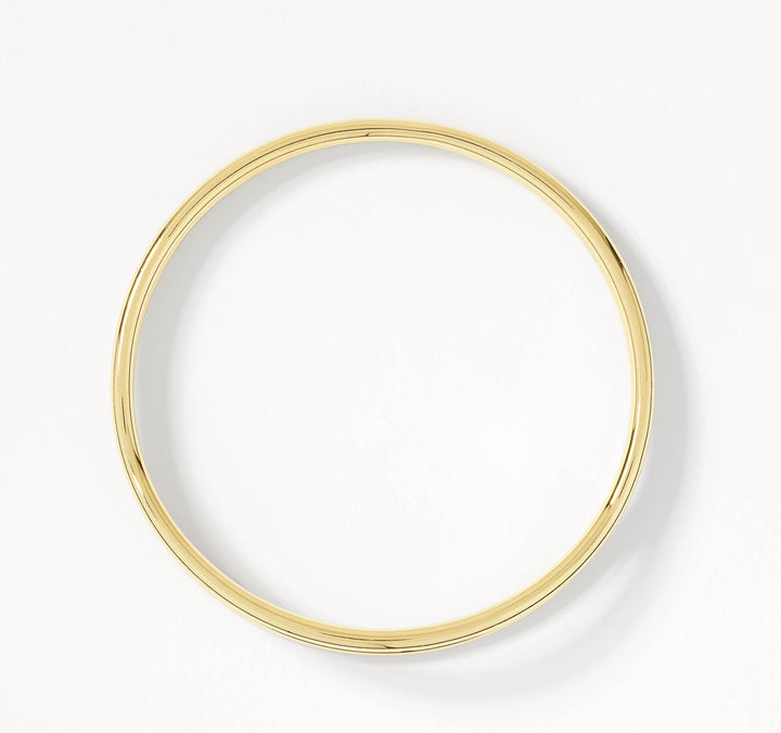 Medley Bangle/Bracelet Double Band Split Bangle in Gold