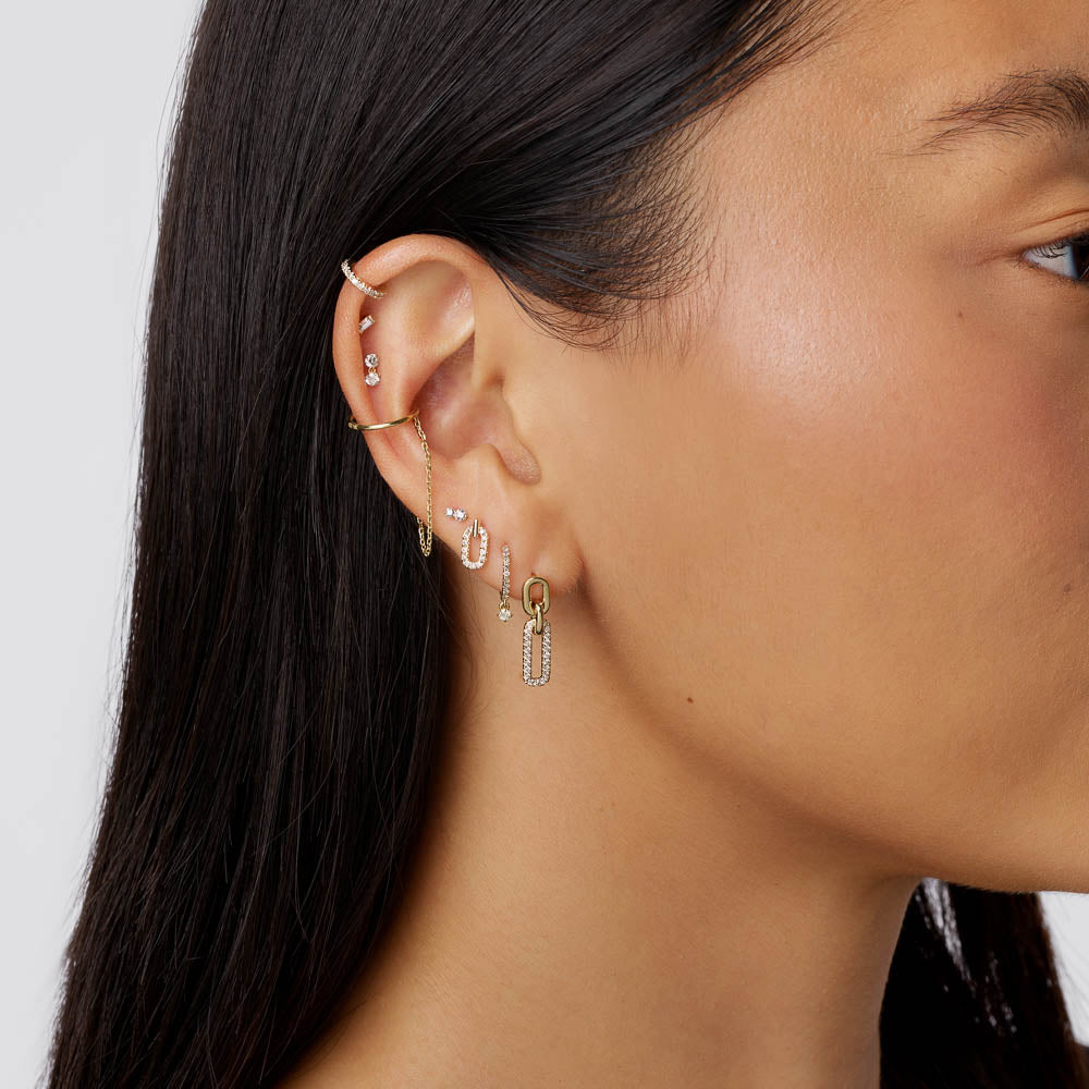 Drop ear deals cuff