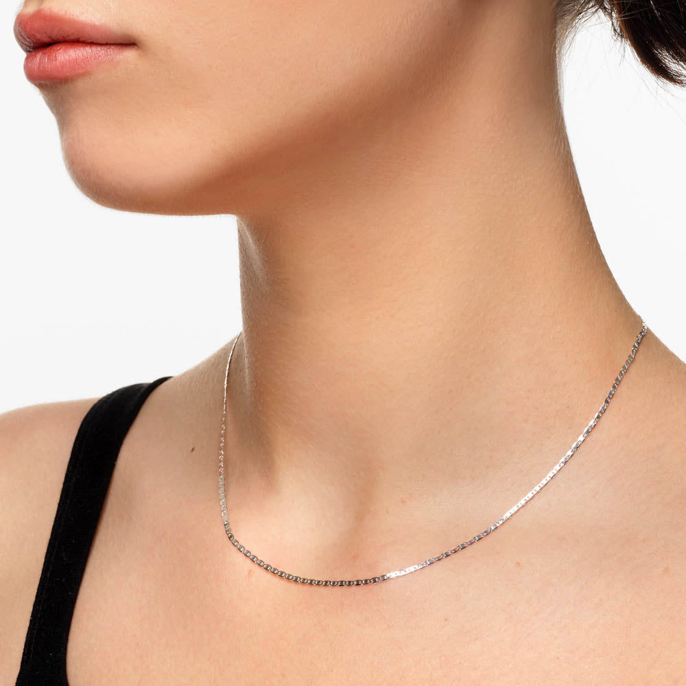 Charm Necklace Curb Chain Mejuri Anchor Chain Jewelry Like Mejuri