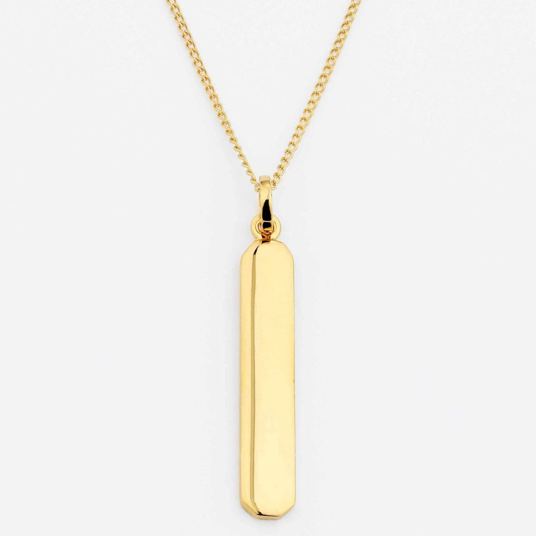 Bar on sale drop necklace