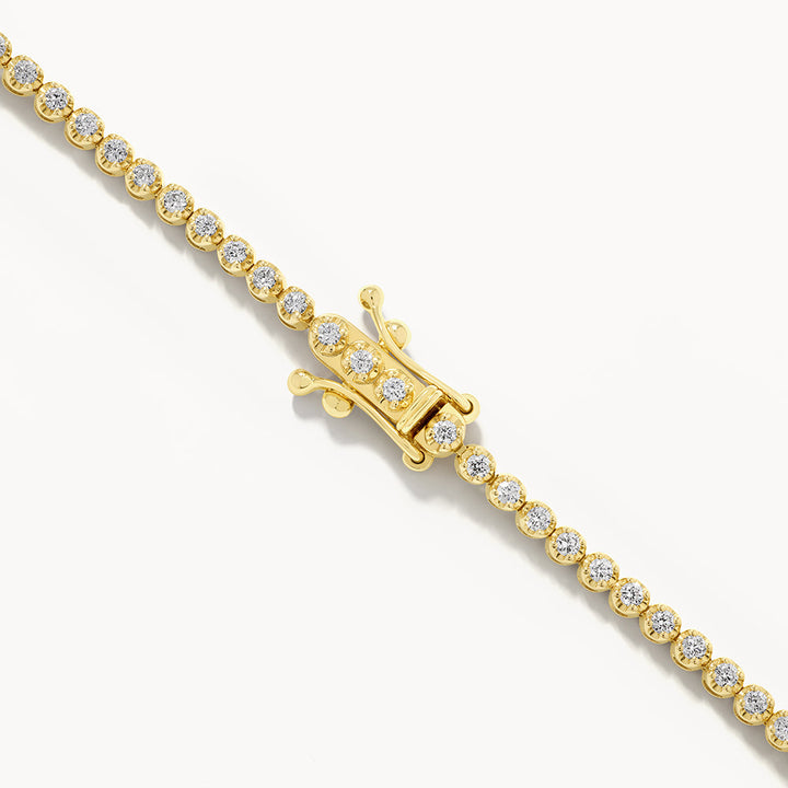 Medley Bracelets/Bangle Laboratory Grown Diamond Tennis Bracelet in 10k Gold