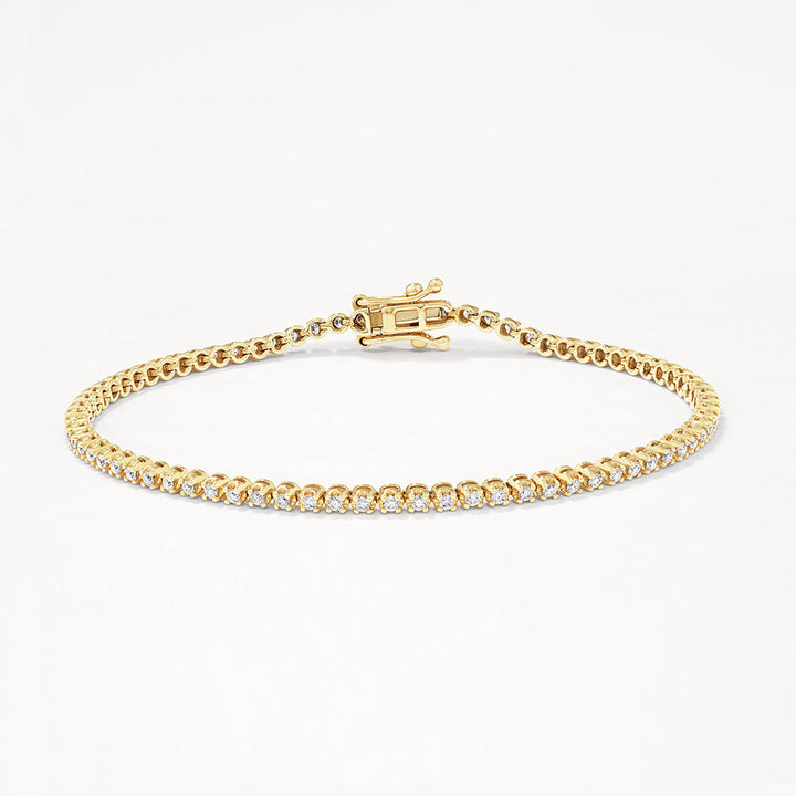 Medley Bracelets/Bangle Laboratory Grown Diamond Tennis Bracelet in 10k Gold