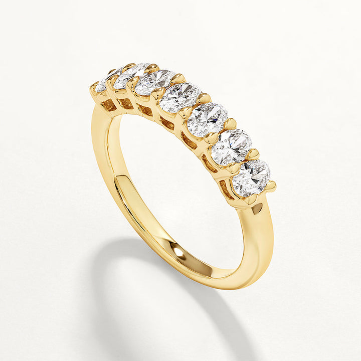 Medley Ring Laboratory Grown Diamond 1.00ct Oval Ring in 10k Gold
