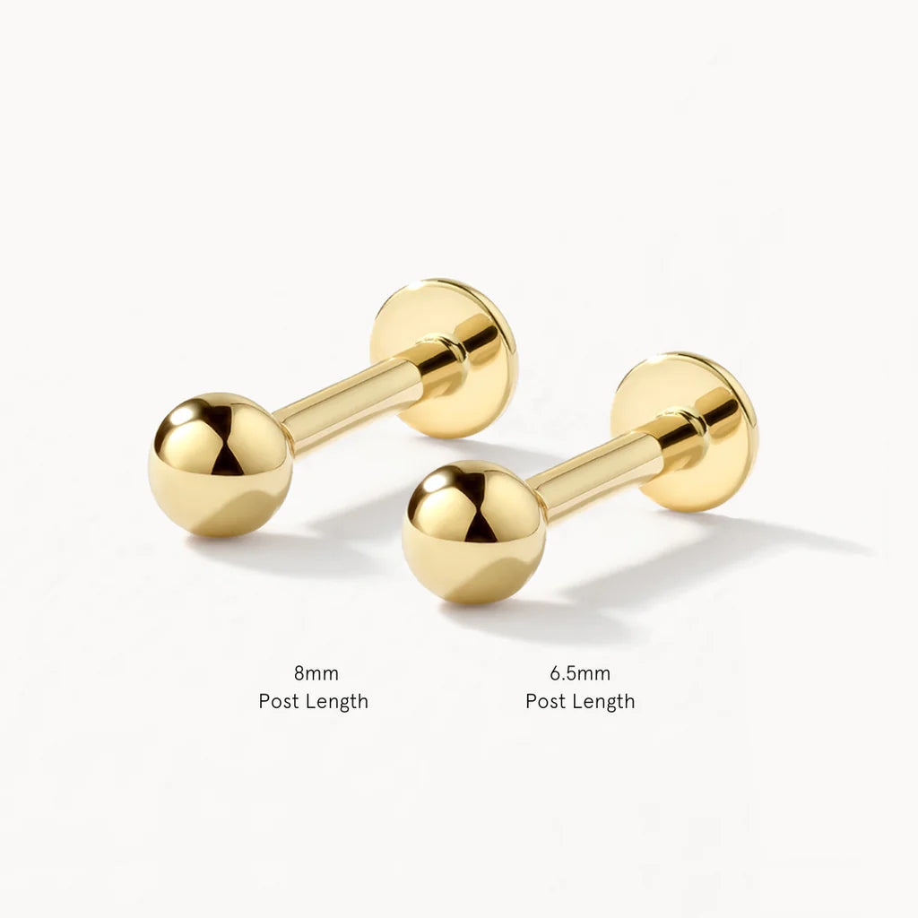 Helix piercing size deals