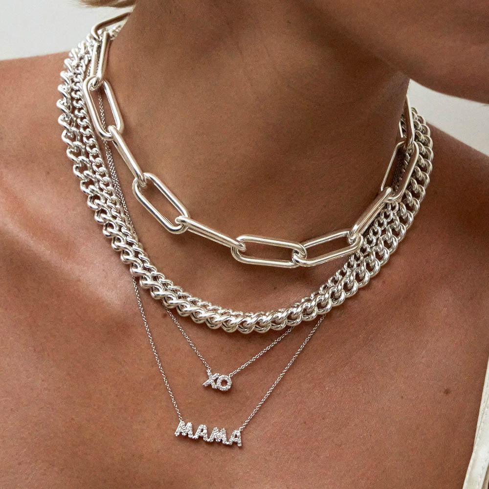 Large Link Necklace – JacqMaria Jewelry