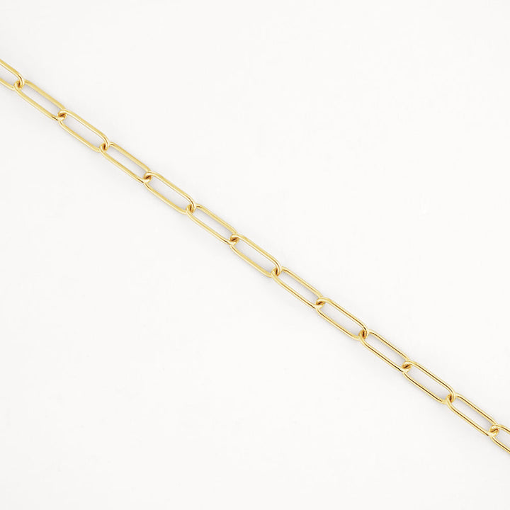 Medley Necklace Midi Paperclip Chain Necklace in Gold