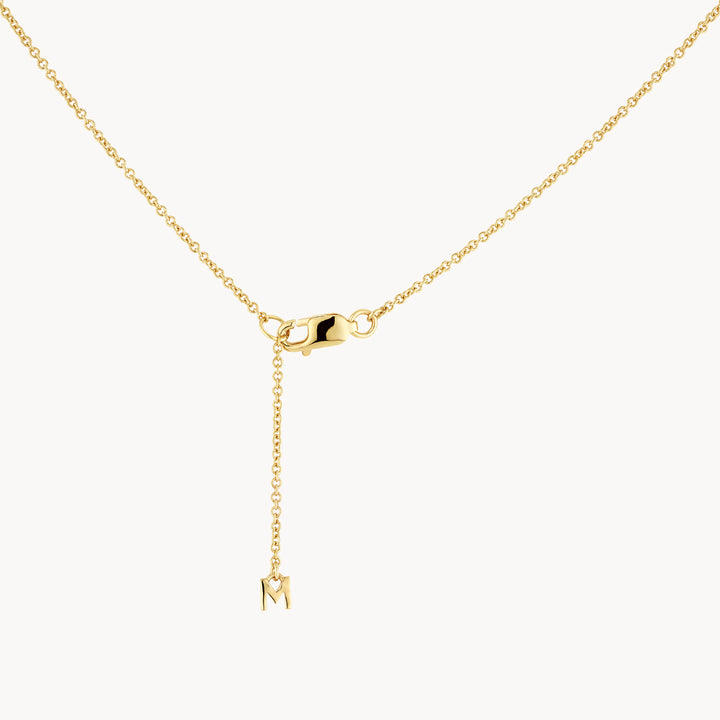 Medley Necklace Sculpted Dome Pendant Necklace in Gold