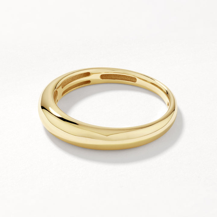 Medley Ring Slim Dome Ring in 10k Gold