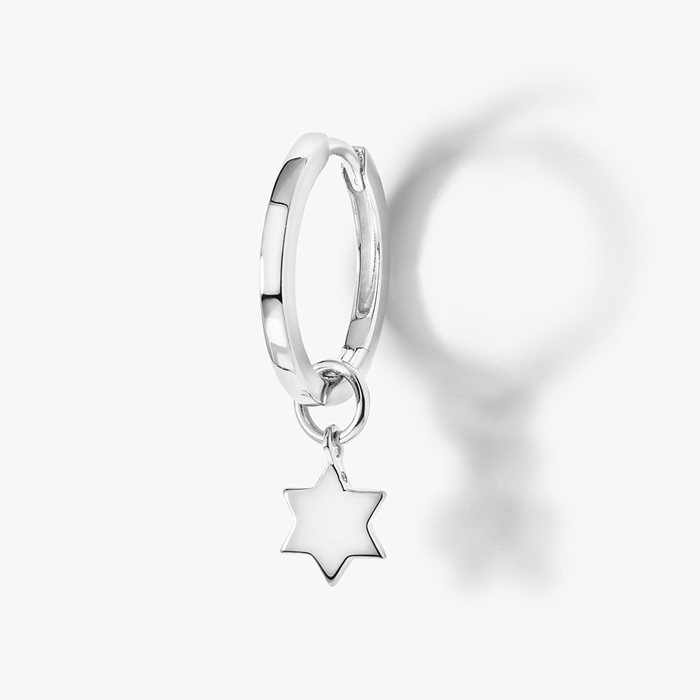 Star Charm in Silver