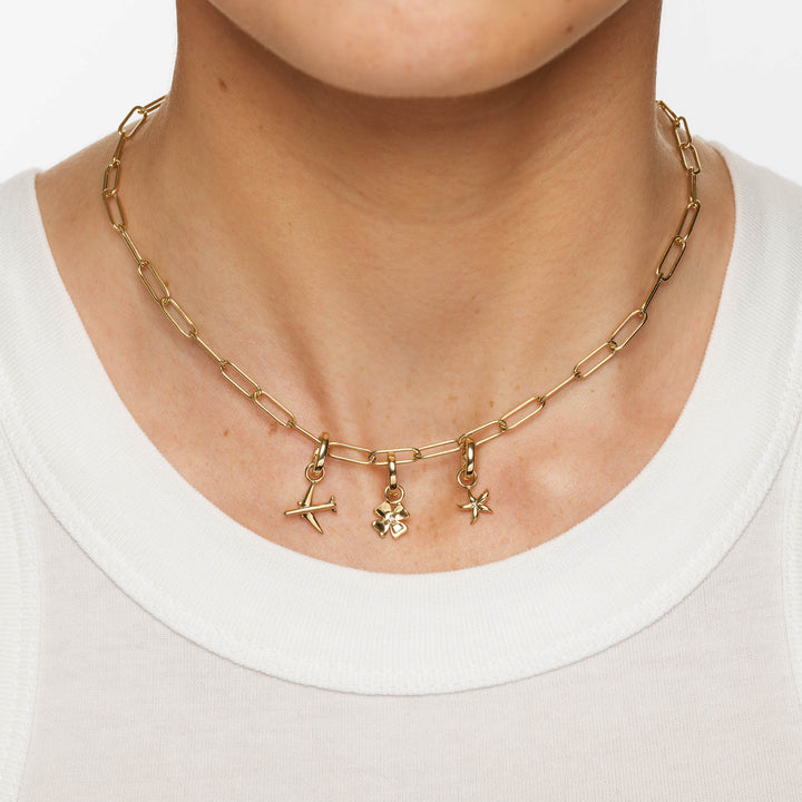 Medley Pendant Starfish Charm Pendant in Gold