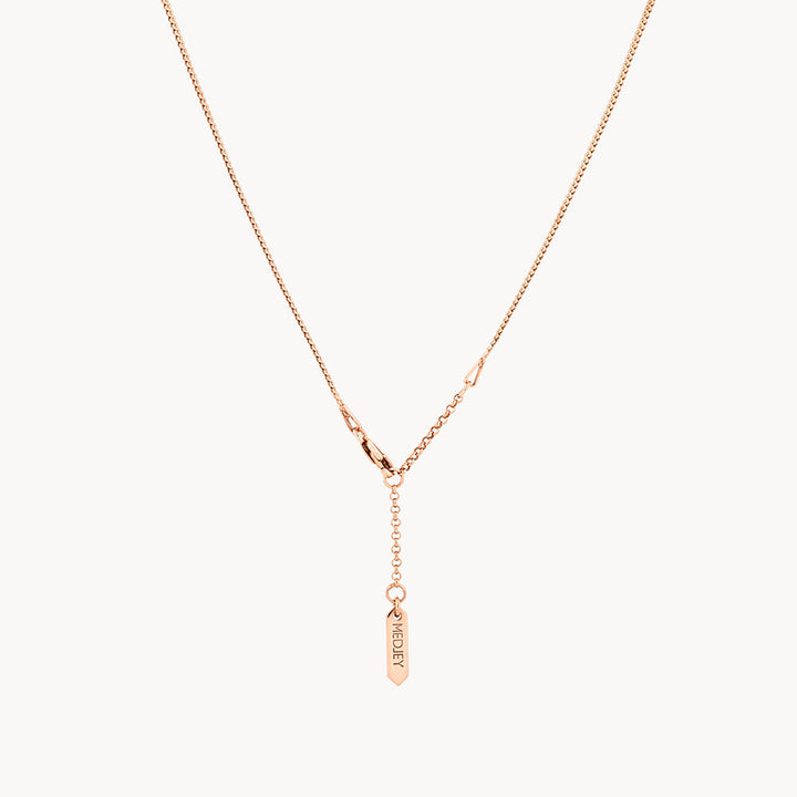 Medley Necklace Viper Choker Chain Necklace in Rose Gold